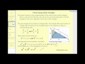 Pythagorean Theorem and Right Triangles