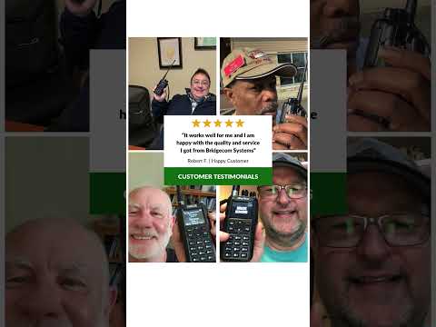 Stay up to date on the code plug with Bridgecom Systems #hamradio #bridgecom #dmrradio #testimonial - Bridgecomm Systems