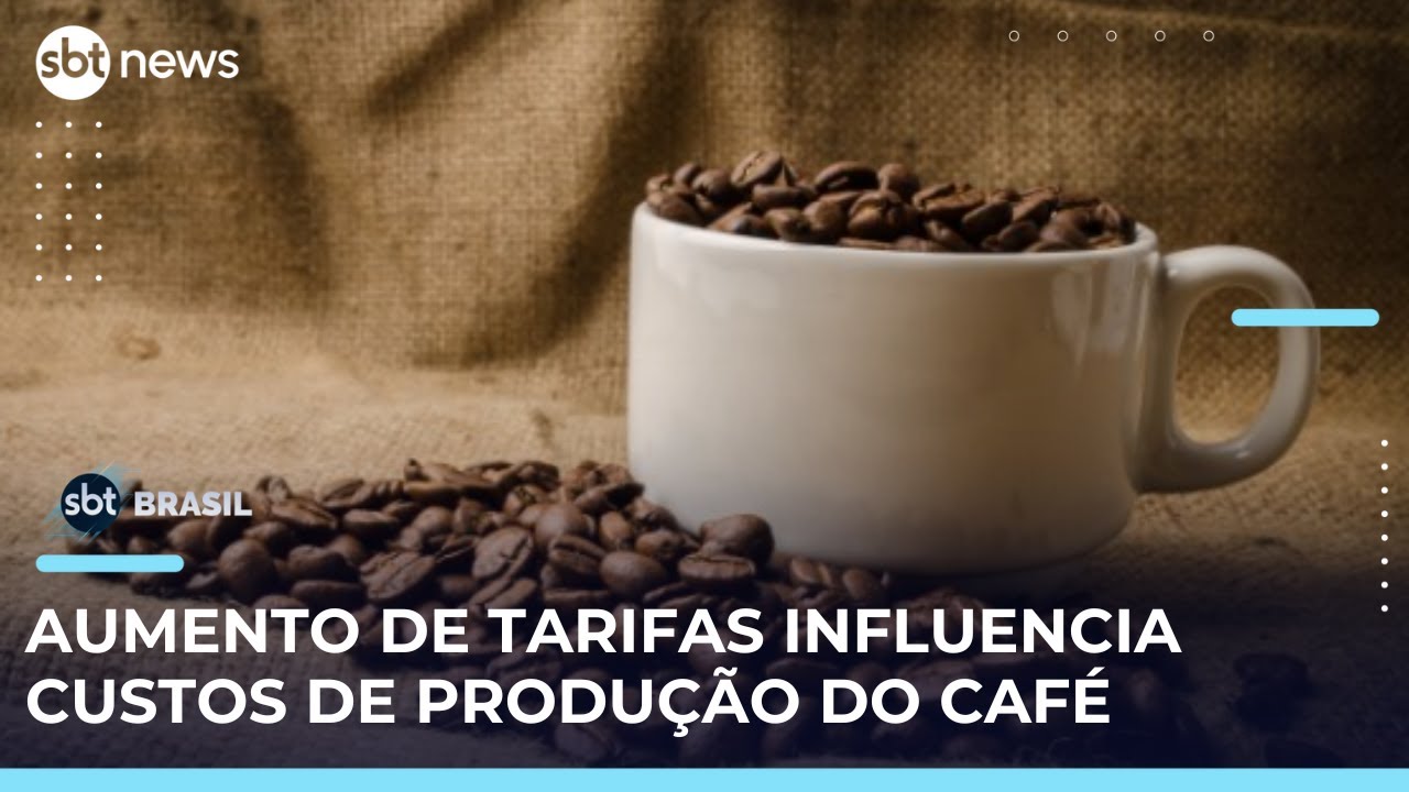 Tarifaço pode afetar mercado americano de café e safra do grão brasileiro | SBTBrasil