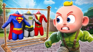 Superhero Team Song | Baby Superhero cartoon & Nursery Rhymes