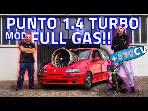 ELABORAZIONE E PROVA A FULL GAS DELLA MITICA PUNTO GT! 1400CC TURBO