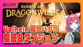 【Steam】RuneScape: Dragonwilds 魔法とダンジョンがあるValheim風オープンワールドサバイバルクラフト【ルーン