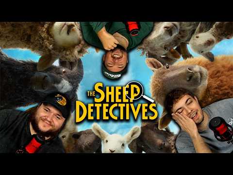 is *THE SHEEP DETECTIVES* the most WHOLESOME whodunnit?! (Movie Reaction/Commentary)