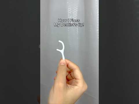 This is my personal way of flossing #DentalHack #DentistTips #ToothHack #LifeHack #shorts #oralcare