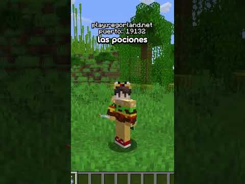 La barra localizadora en mi server de Minecraft!