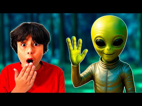 ¿OVNIS en el Bosque? Dani y Evan encuentran Aliens!!