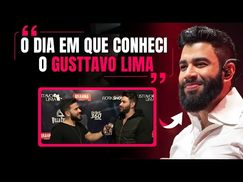 REALIZEI UM SONHO E ENTREVISTEI GUSTTAVO LIMA!!!!!