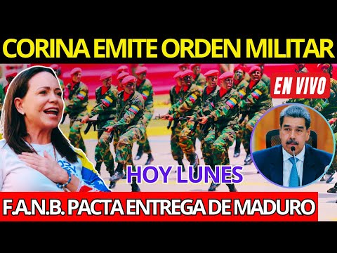 ¡ÚLTIMA HORA! RESPALDO MILITAR A MARÍA CORINA ACELERA LA CAÍDA DEL RÉGIMEN DE MADURO