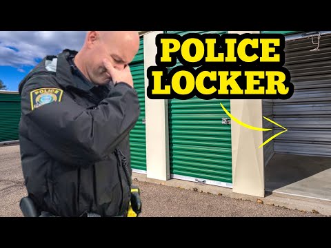 COP POLICE LOCKER  / I Bought An Abandoned Storage Unit / Storage Wars