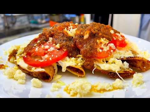 🌮🔥La Receta Mas Humilde, Pero Nadie Se Resiste A Estos Tacos Dorados 🌮👌🏼😋
