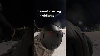 Beginner Snowboarder Highlights
