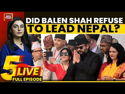 5ive LIVE With Sonal Mehrotra Kapoor: Nepal's Next Leader | H3N2 Flu | Ind vs Pak Asia Cup Match