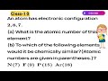 Chemical Properties and Atomic Structure