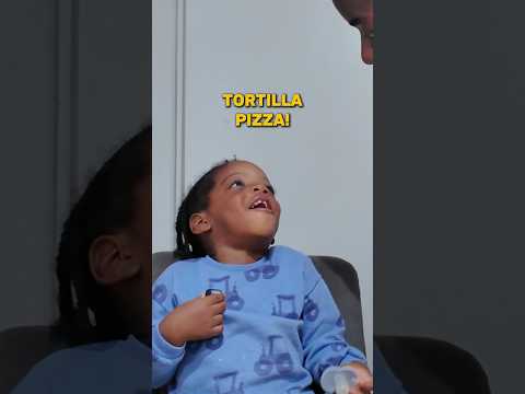 super easy TORTILLA PIZZA 🍕