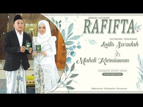 LIVE QASIDAH RAFIFTA PERNIKAHAN LAILIS & MAHDI - DEMPET DEMAK, 21 OKTOBER 2024