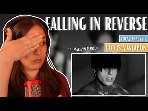 FALLING IN REVERSE - God Is A Weapon ft. Marilyn Manson (Reaction & Analysis) | Jennifer Glatzhofer