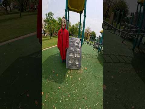 Bella ciao playground parkour hitting chasing pov