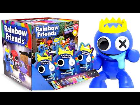 The LARGEST Rainbow Friends MYSTERY BOX! Official NEW Minifigures
