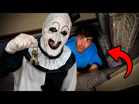 FEDE VIGEVANI FUE ENCERRADO EN EL SÓTANO POR EL PAYASO TERRIFIER 😨😨 * ¡Es enviado por Duffy!