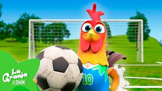 Uno, Dos Rueda El Balón | Juega con La Granja de Zenón 💙 Canción Infantil | El Reino Infantil