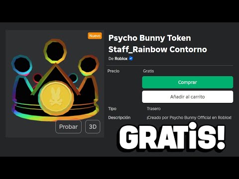 ¡RÁPIDO! RECLAMA CORONA DEL REY CONEJO Y OTROS 4 ITEMS GRATIS EN ROBLOX