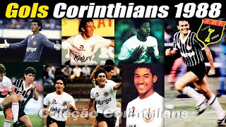 GOLS DO CORINTHIANS 1988 - Campeonato Paulista