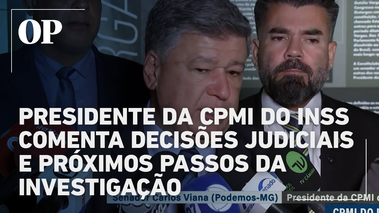 Presidente da CPMI do INSS comenta decisões judiciais e próximos passos da investigação TV Online Presidente da CPMI do INSS comenta decisões judiciais e próximos passos da investigação