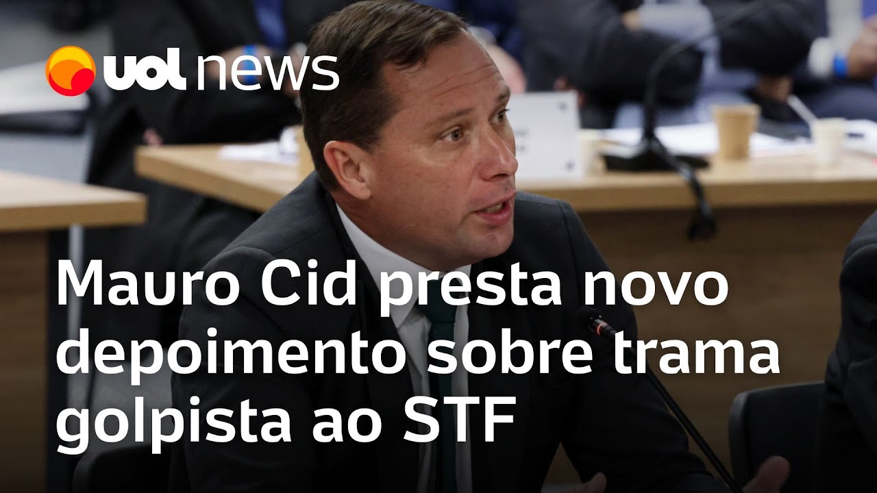Mauro Cid presta novo depoimento sobre trama golpista STF também ouve testemunhas de réus