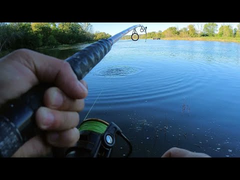 Esperando el GRAN pique Pesca GIGANTE