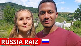 🇷🇺 VLOG VIDA RURAL NO INTERIOR DA RÚSSIA - RUSSOS REAGEM A BRASILEIROS