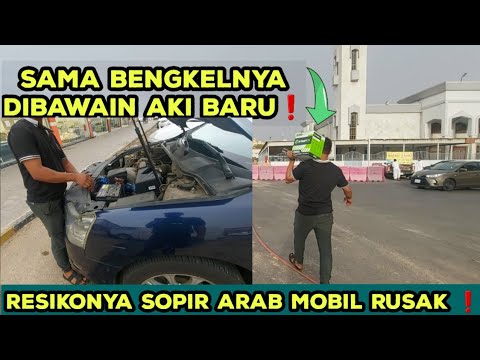 RESIKO JADI SOPIR ARAB SAAT MOBIL MOGOK #tkiarabsaudi