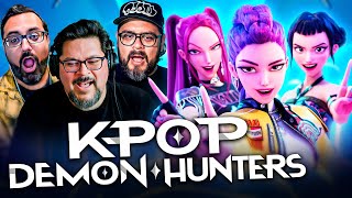 KPOP: DEMON HUNTERS (2025) IS PURE GOLD! MOVIE REACTION! FIRST TIME WATCHING | Sony Animation