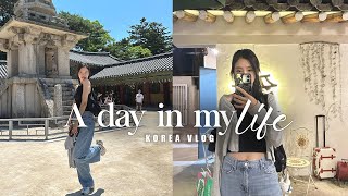 KOREA VLOG | Hello Gyeong Ju! Productive Day in Korea + Meeting Mother in Law