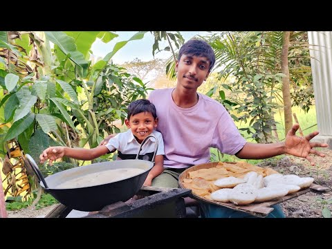 ঢেঁকিতে কুটে পিঠা | Traditional Village Food