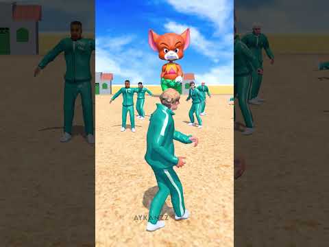 Squidgame BUT It Is HORROR😨... #squidgame #animation