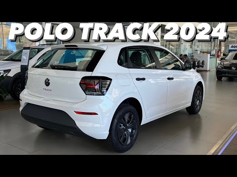 Novo VW Polo Track 2024 - Veja TUDO que oferece o carro mais vendido do Brasil + Opcionais!! (4K)