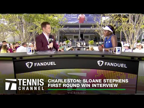 Sloane Stephens Is Excited To Be Back On Her Favorite Surface | Charleston First Round