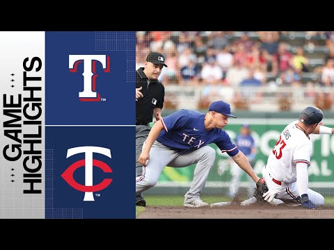 Rangers vs. Twins Game Highlights (8/24/23) | MLB Highlights video clip