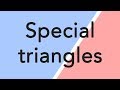 Understanding Trigonometry with Special Triangles
