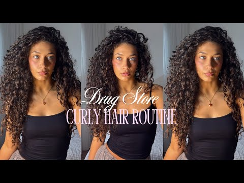 NEW CURL ROUTINE (vlog & catch up)