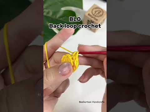 Back loop crochet, BLO #crochetcrosai #crochet #amigurumi #diy #handmade #crocheting