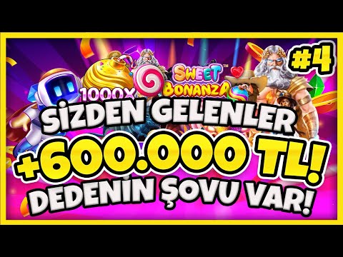 SLOT OYUNLARI 💸 SİZDEN GELENLER SERİSİ | +600.000 TL REKOR ÖDEME! | MAX WİN SERİSİ #4