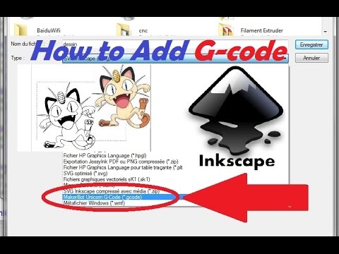 inkscape extensions cnc