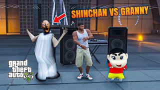SHINCHAN, FRANKLIN & GRANNY Dance Party  | GTA 5