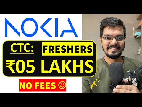 NOKIA Recruitment 2025 | Freshers | CTC: ₹05 Lakhs | Engineers | Latest Jobs 2025