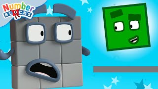 NÚMEROS CUADRADOS! 🟩| Dibujos animados de matemáticas para niños | Numberblocks en Español