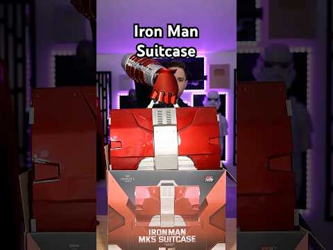The Iron Man MKV Suitcase! #ironman #mcu #unboxing #shorts