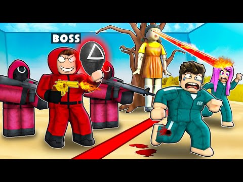 PLAYING AS BOSS GUARD IN SQUID GAME SEASON 2 IN ROBLOX !! 😱