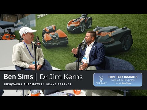 Dr Jim Kerns // Turf Talk Insights with Husqvarna. Filmed at the ASTMA Conference.