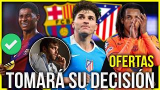 JULIAN TODAVÍA ES EL SUEÑO DEL BARCELONA, RASHFORD OPCIÓN DE COMPRA, ¿KOUNDÉ A LA VENTA?